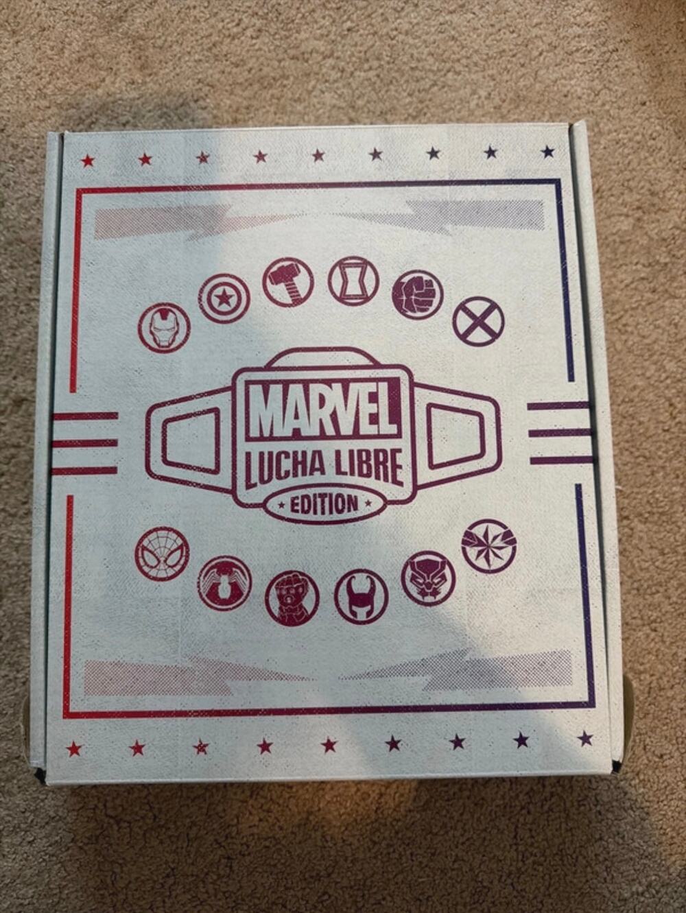 NWT Funko Pop Marvel Lucha Libre Collectors Case